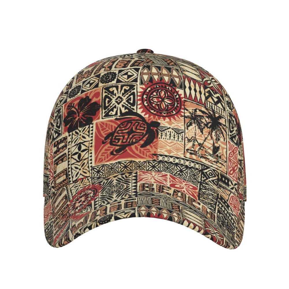 Hawaiian Style Snapback Cap Hawaii Baseball Hats Beach Sun Hat Adjustable Cute Trucker hat for Women Men