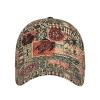 Hawaiian Style Snapback Cap Hawaii Baseball Hats Beach Sun Hat Adjustable Cute Trucker hat for Women Men view 1