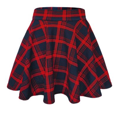 Bestgift Athletic Skirt Women Speed Running Tennis Skirt Pants Women Red 2 L