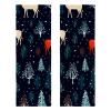 YTYVAGT Yoga Towel,Hand Towels,Microfiber Sweat Towel for Gym,Christmas Forest,2-Pc view 1