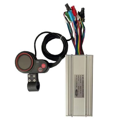 Srutueo 36V 48V 1000W/1500W 35A Electric Bike Controller with LCD Display Thumb Throttle for Ebike Electric Scooter