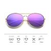 HPIRME Sunglasses Women Coating Sun Glasses Vintage Sunglass UV400,4,One size view 2