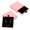 Molain 2Pack Jewelry Gift Boxes Cardboard Jewelry Box, 3.15x3.15x0.79 in Small Gift Boxes Jewelry Display Organizers for Bracelets Earrings Necklaces Jewelry Gift Storage(Pink) view 1