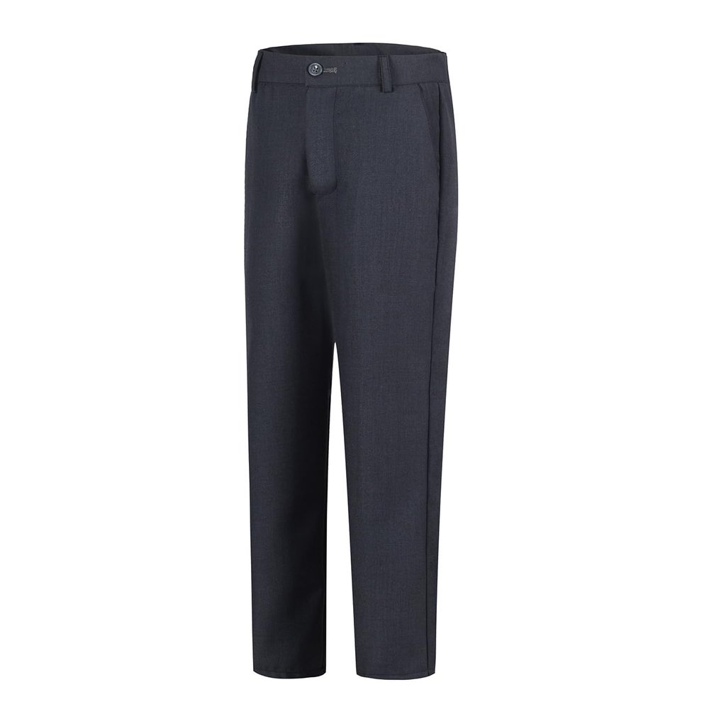 Boys Dress Pants for Teen Boy Size 20 Slim Fit Formal Wedding Suit School Uniforms Pants Big Boys Gray Slacks