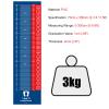 TREGOO Red and Blue Standing Long Jump Exercise Mats, Pvc Jump Rope Mats for Indoor Outdoor Gym Home, Physical Training Board for Tiles Marble Carpeted, 78634 view 3