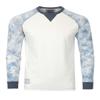 ZIMEGO Mens 3/4 Long Sleeve Modern Fit Contrast Raglan Casual Crew Neck T-Shirts view 3