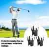 3pcs Golf Ball Pick Up Retriever Claw Sucker Tool - Golf Ball Grabber with 4 Prong Claws - PE Plastic Portable Golf Ball Pickup Claw view 4