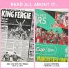 Historic Newspapers Manchester United Soccer - UK Sporting History Told Through Archive Newspaper Coverage - Sporting Fan Gift - UK Football History - Add a Name On The Cover for Free - (Man U) view 4