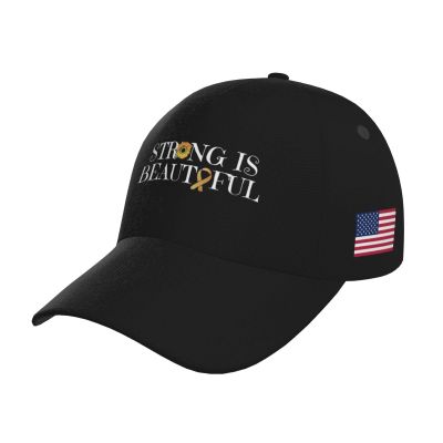 ADTEMP Pain Syndrome CRPS Awarenblack Outdoor Curved Brim Baseball Hat Sandwich Hat with Buckle Casual Mesh Hat
