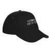 ADTEMP Pain Syndrome CRPS Awarenblack Outdoor Curved Brim Baseball Hat Sandwich Hat with Buckle Casual Mesh Hat view 3
