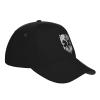 American Flag EMS Star of Life EMT Paramedic Medic Outdoor Curved Brim Baseball Hat Sandwich Hat with Buckle Casual Mesh Hat Black view 3