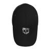 American Flag EMS Star of Life EMT Paramedic Medic Outdoor Curved Brim Baseball Hat Sandwich Hat with Buckle Casual Mesh Hat Black view 4