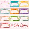 Personalized Easter Money Holder for Boys or Girls with 10 Colors Options Name and 2 Lines Message Text, Custom Cute Bunny Rabbit Easter Money Holder, Custom Easter Money Holder view 2