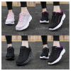 2024 Women's Air Cushion Sneakers, Non Slip Walking Sneakers Running Shoes for Women, Women Orthopedic Sneakers (D-Black Red, Adult, Women, 7.5, Numeric, US Footwear Size System, Medium) view 3