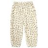 3 Pieces Kids Cotton Linen Elastic Casual Trousers Baby Boys Girls Summer Fall Basic Loose Long Baggy Harem Pants (2-3T,3PC Floral A,US,2 Years,3 Years,Age) view 3