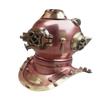NineFit Basics Brass Vintage Style Mark V US Navy Scuba Deep Mini Diving Divers Helmet Gift, As shown in image view 1