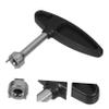 BESPORTBLE 3pcs Golf Spikes Removal Tool Shoes Spike Wrench Textured Handle Long Pegs for Golf Shoes Essential for Golfers view 4