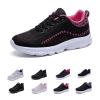 2024 Women's Air Cushion Sneakers, Non Slip Walking Sneakers Running Shoes for Women, Women Orthopedic Sneakers (D-Black Red, Adult, Women, 6, Numeric, US Footwear Size System, Medium) view 1