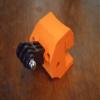 OTS Full Face Mask Sports Camera Mount view 4