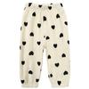 3 Pieces Kids Cotton Linen Elastic Casual Trousers Baby Boys Girls Summer Fall Basic Loose Long Baggy Harem Pants (4-5T,3PC Floral A,US,4 Years,5 Years,Age) view 2