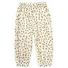 3 Pieces Kids Cotton Linen Elastic Casual Trousers Baby Boys Girls Summer Fall Basic Loose Long Baggy Harem Pants (4-5T,3PC Floral A,US,4 Years,5 Years,Age) view 3