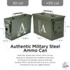 Personalized Ammo Box for Men - Custom Monogram Ammo Can Set - Authentic Grade 1 Military Box for Dad - Birthday and Father's Day Gift for Husband - 50 Caliber view 3