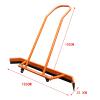 THELMA Court Water Pusher, EVA Push Water Adhesive Strip Tennis Court Squeegee Rain Shuttle Broom, Suitable for Shopping Malls, Parking Lots, Stadiums (Color : Green) view 2