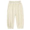 3 Pieces Kids Cotton Linen Elastic Casual Trousers Baby Boys Girls Summer Fall Basic Loose Long Baggy Harem Pants (4-5T,3PC Floral E,US,4 Years,5 Years,Age) view 3