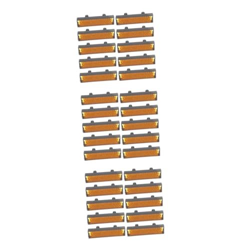 BESPORTBLE 60pcs Professional Bicycles Reflectors Pedal Accessories Portable Bicycle Reflectors