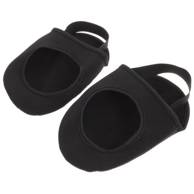 BESPORTBLE 2pairs Windproof Overshoes Cycling Toe Warmers for Feet Elastic Easy Zipper Scratch-Resistant