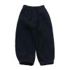 3 Pieces Kids Cotton Linen Elastic Casual Trousers Baby Boys Girls Summer Fall Basic Loose Long Baggy Harem Pants (4-5T,3PC Solid N,US,4 Years,5 Years,Age) view 3