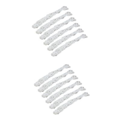BESPORTBLE 12pcs Pool Table Snooker Billiard Table Replacement Bags Mesh Skimmer Net Bag for Sports Equipment