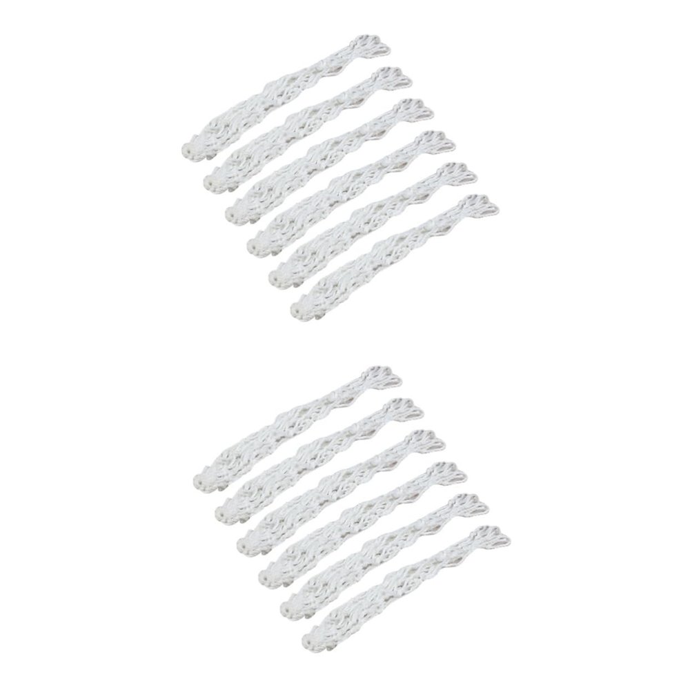 BESPORTBLE 12pcs Pool Table Snooker Billiard Table Replacement Bags Mesh Skimmer Net Bag for Sports Equipment