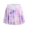 Bezioner Girls Tennis Skirt A-Line Pleated Skirt with Shorts Pocket Skort for Golf Athletic (Purple Gradient,10-12 Years) view 1
