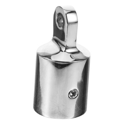 BESPORTBLE 1pcs Bimini Top Cap Fitting Stainless Steel Boat Sunshade Connector for Tubes Eye End Hardware for Use Easy Installation Compatibility