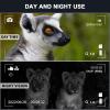 SUZLAZYR 4K Night Vision Goggles Head Mounted, 1312FT Night Vision Binoculars with 3D Vision Effect, 8 X Digital Zoom, Infrared Goggles for Adults, Include 32GB Cards view 3
