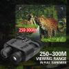 SUZLAZYR 4K Night Vision Goggles Head Mounted, 1312FT Night Vision Binoculars with 3D Vision Effect, 8 X Digital Zoom, Infrared Goggles for Adults, Include 32GB Cards view 4