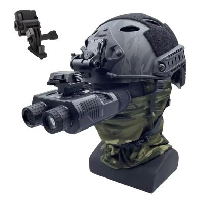 SUZLAZYR NV8000 Night Vision Goggles with 3D Vision Effect - Head Mounted Night Vision Binoculars, FHD Hands Free Nightvision Goggles for Helmet, 8X Digital Zoom, 1312FT, Include 32GB SD Card