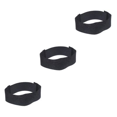 BESPORTBLE 3pcs Hockey Guard for Men and Women Elastic Shin Strap for Sports Durable Anti-Slip Design for Goalkeepers and Sports Club Members Convenient and Reliable