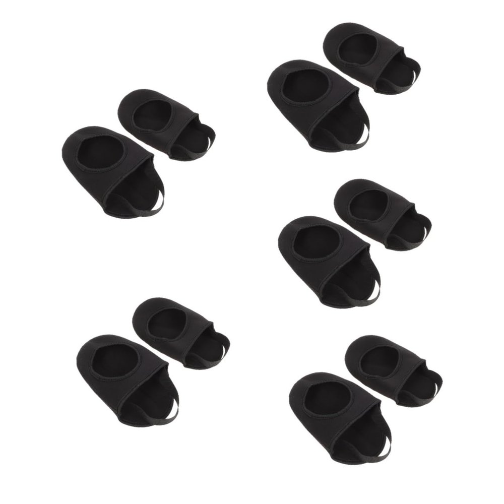 BESPORTBLE 5pairs Replaceable Cycling Toe Covers Winter Shoes Protectors Skid Overshoes for Outdoor Riding