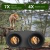 SUZLAZYR NV8000 Head-Mounted Night Vision Goggles, Rechargeable Hands Free 3D Night Vision Binoculars for Adults, 8X Digital Zoom, 32GB Cards for Save 4K Video and 36MP Photo view 3