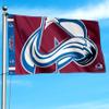 Colorado Avalanche Printed Header 3x5 Premium Banner Flag view 3
