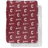 College of Charleston Blanket, 60"x80" Logo Pattern Silky Touch Sherpa Back Super Soft Throw Blanket view 1