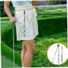 BESPORTBLE 15pcs Golfing Supplies Portable Golfing Scoring Chain Score Counter Beaded Golfs Counter Golfers view 2