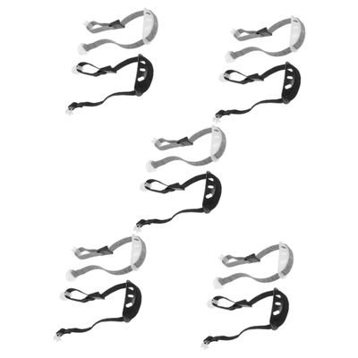 Angoily 10pcs Safety Helmet Chin Strap Hard Hat Chin Strap for Construction Worker Comfortable