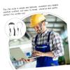 Angoily 10pcs Safety Helmet Chin Strap Hard Hat Chin Strap for Construction Worker Comfortable view 2