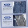 balacoo 4pcs Foldable Backpack Outdoor Backpack Hiking Daypack Backpacks for Men Waterproof Backpacks Shooting Backpack Folding Travel Bag Polyester Lightweight Men and Women, Dark Bluex4pcs view 4