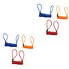 BESPORTBLE 6pcs Steel Disc Lock Cable Bike Safety Double Loop Cable Straps Coating for Bicycles Sports Gear Ladders view 1