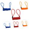BESPORTBLE 6pcs Steel Disc Lock Cable Bike Safety Double Loop Cable Straps Coating for Bicycles Sports Gear Ladders view 2