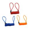 BESPORTBLE 6pcs Steel Disc Lock Cable Bike Safety Double Loop Cable Straps Coating for Bicycles Sports Gear Ladders view 4